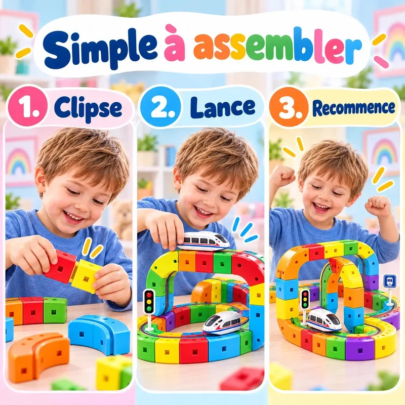 Circuit Train Enfant 3D Anti-Gravité – CubeTrack™