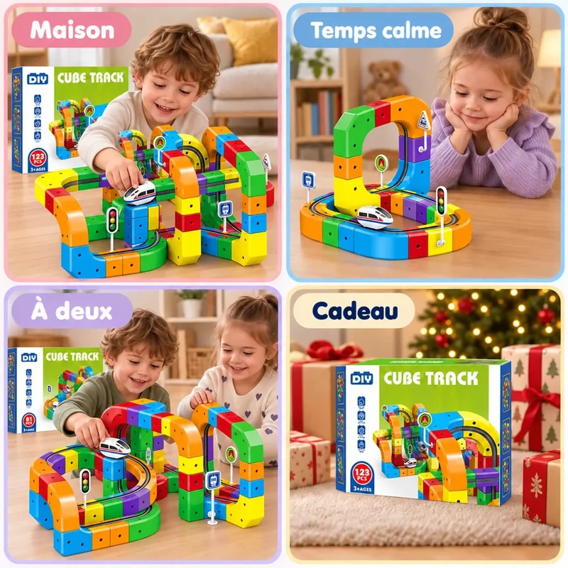 Circuit Train Enfant 3D Anti-Gravité – CubeTrack™