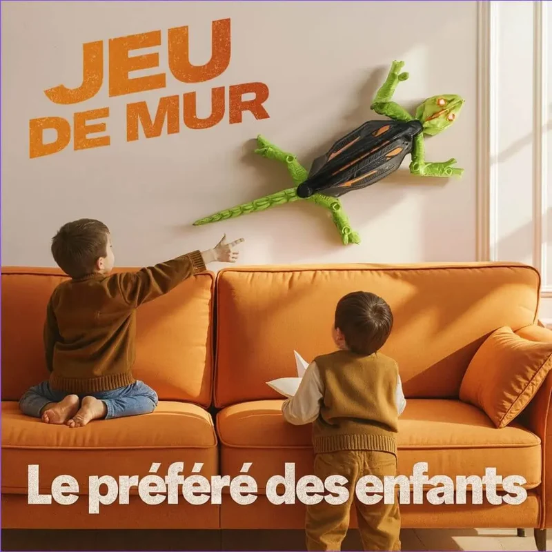 Lézard Télécommandé Grimper Mur – Wall Playground™