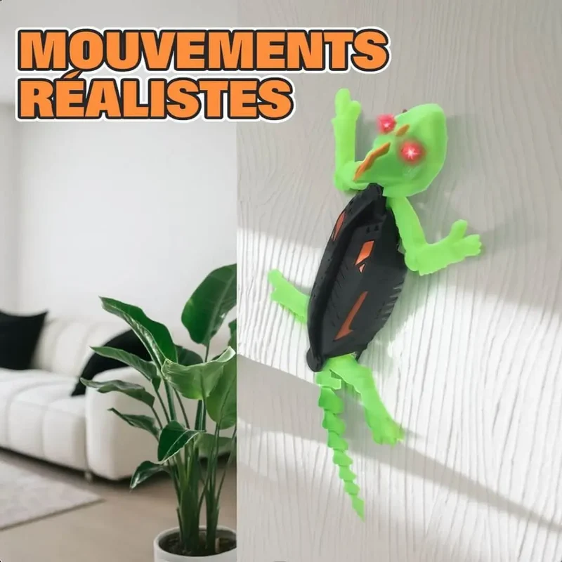 Lézard Télécommandé Grimper Mur – Wall Playground™