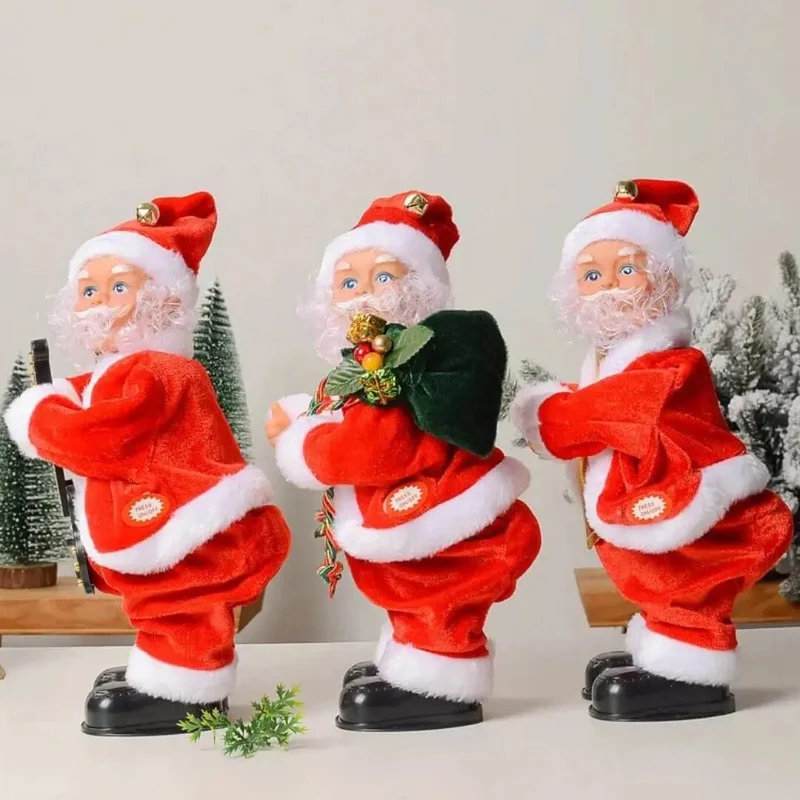 Père Noël Dansant Électrique – Merry Christmas™