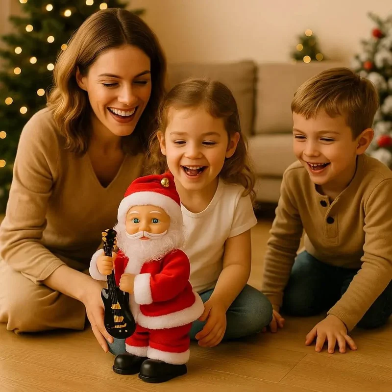 Père Noël Dansant Électrique – Merry Christmas™