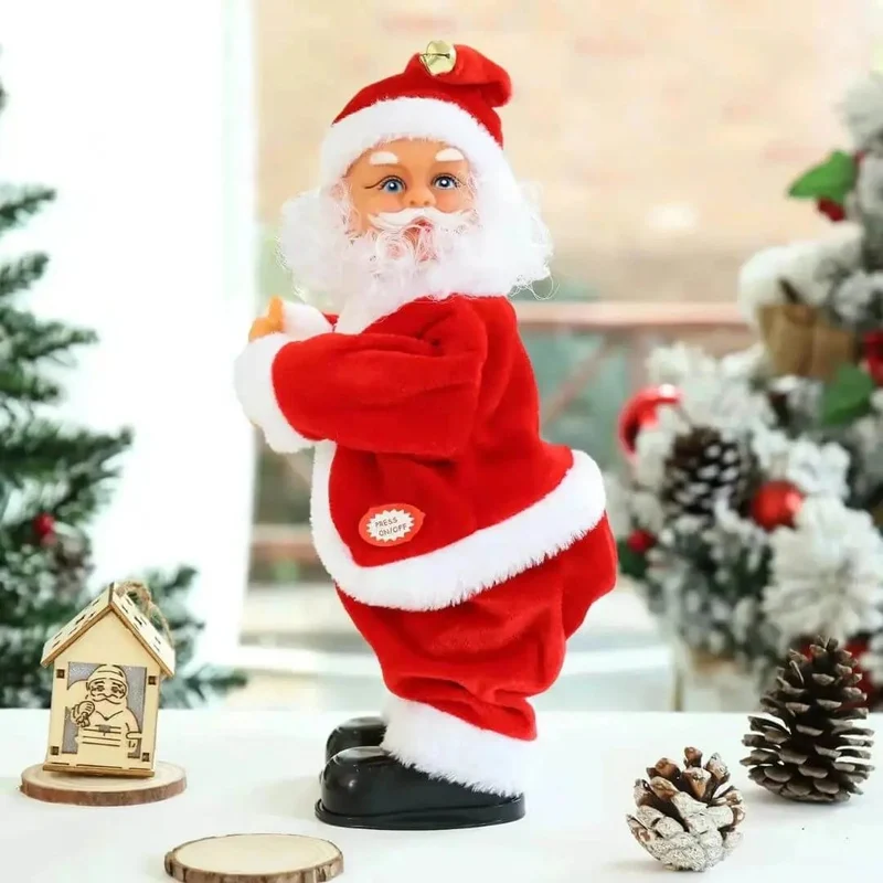 Père Noël Dansant Électrique – Merry Christmas™
