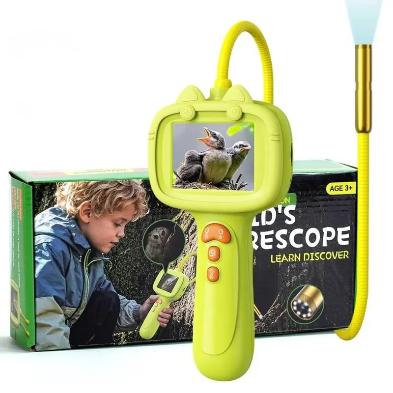 Microscope de Poche Enfant Caméra Flexible Étanche IP67 – Dès 4 Ans
