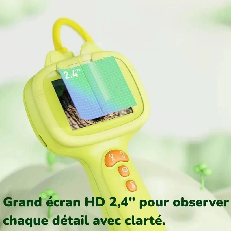 Microscope de Poche Enfant Caméra Flexible Étanche IP67 – Dès 4 Ans