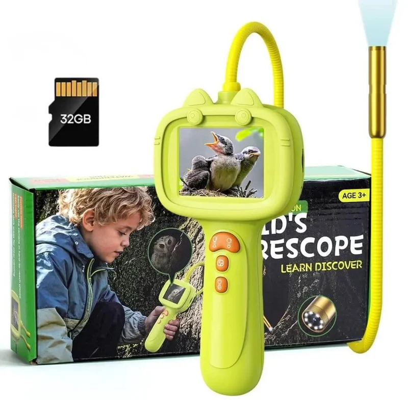 Microscope de Poche Enfant Caméra Flexible Étanche IP67 – Dès 4 Ans