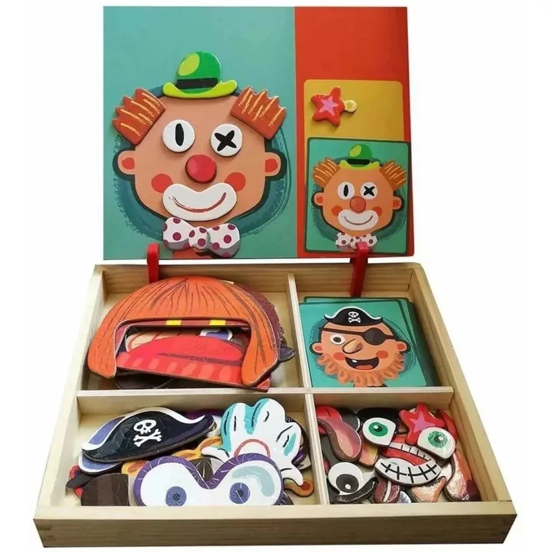 Puzzle Magnétique Montessori – Facial Puzzle™