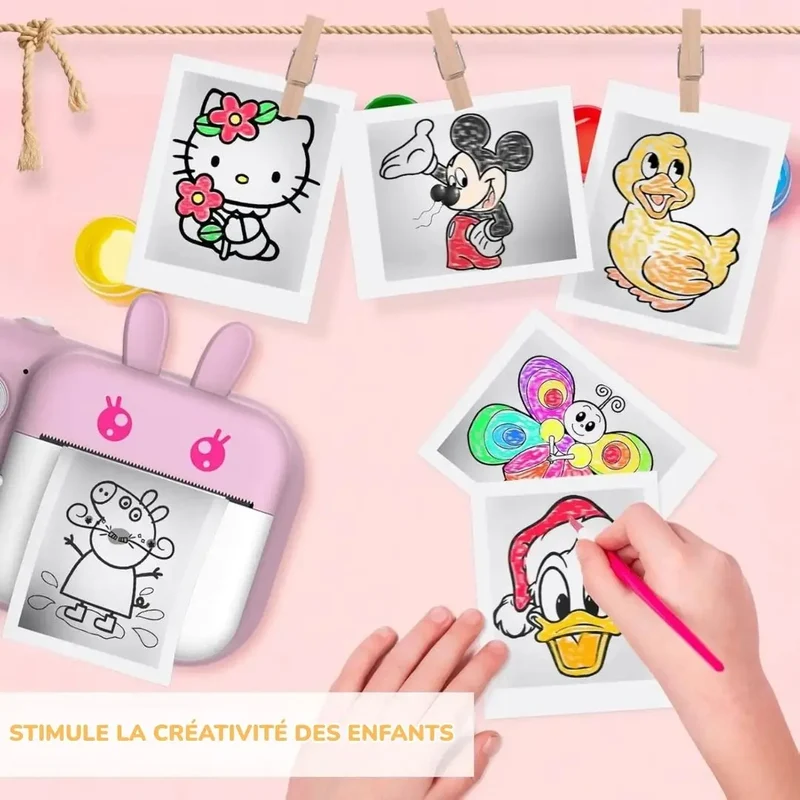 Papier Thermique Appareil Photo Enfant – Rouleaux d’Impression HD