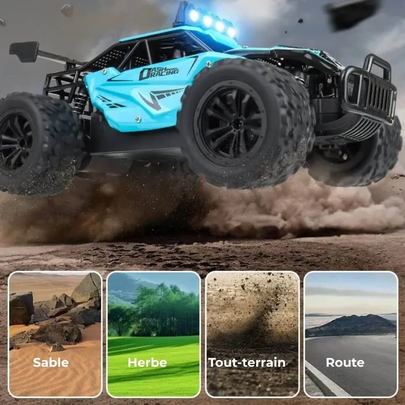 Voiture Télécommandée Tout Terrain 1/16 – DashRacing™