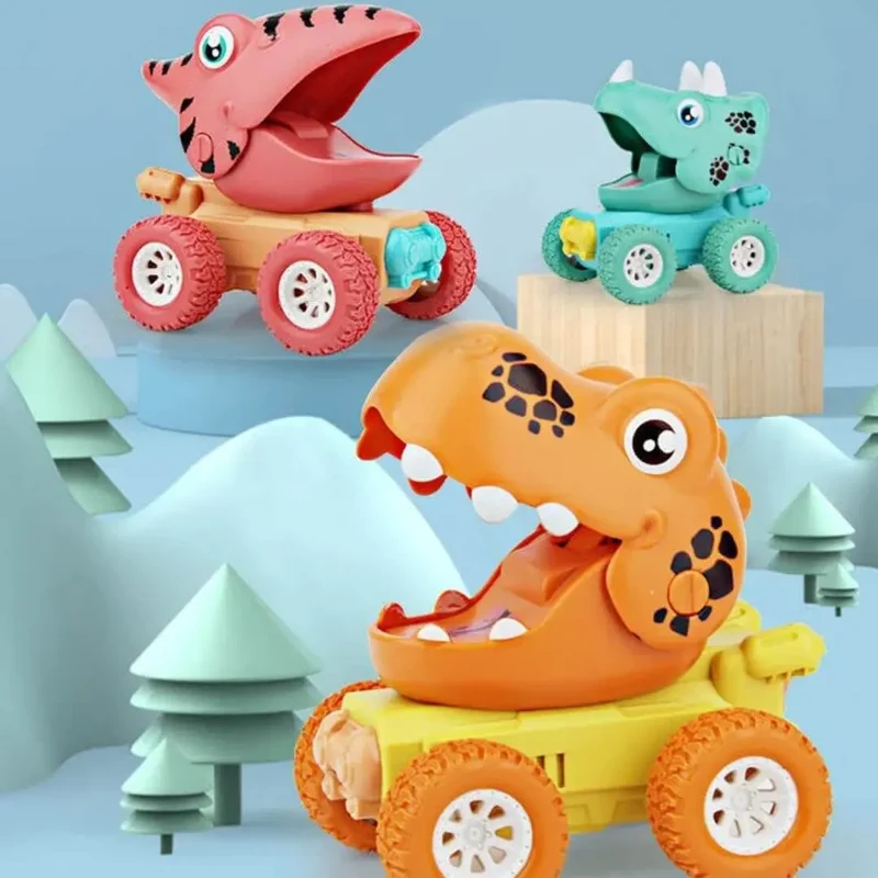 Voiture Dinosaure Press & Go – DinoForward™