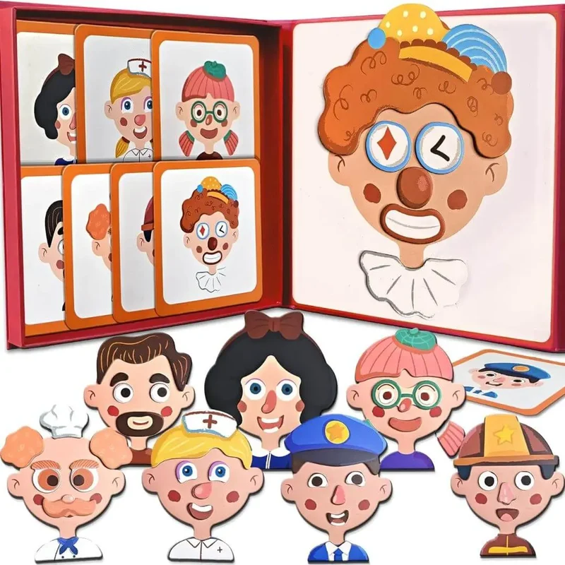 Puzzle Enfant 3 Ans Magnétique – Change Face™