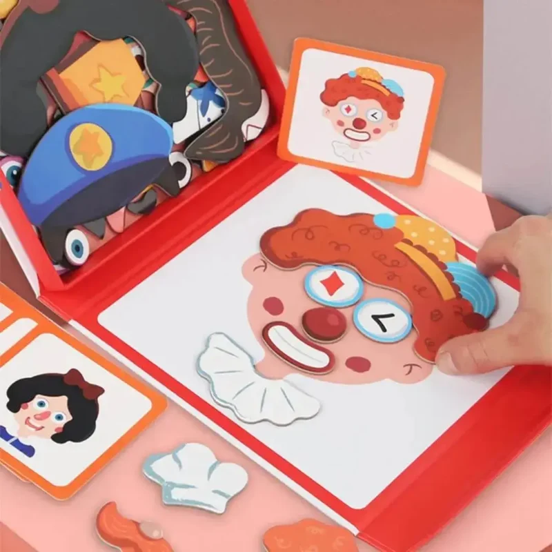Puzzle Enfant 3 Ans Magnétique – Change Face™