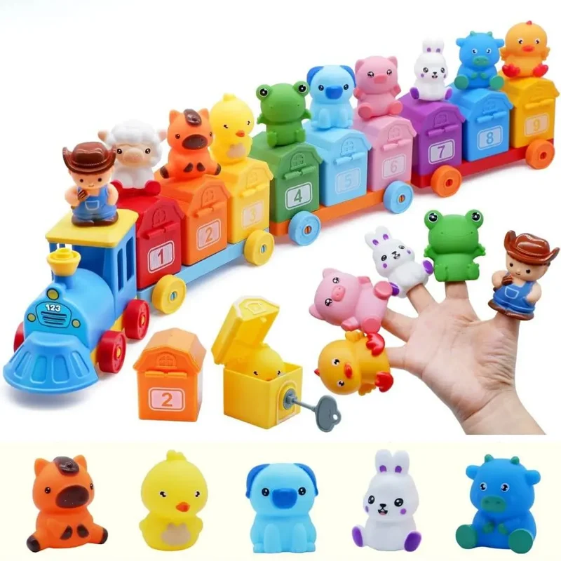 Train Jeu Montessori 2 ans : Match’n Roll™