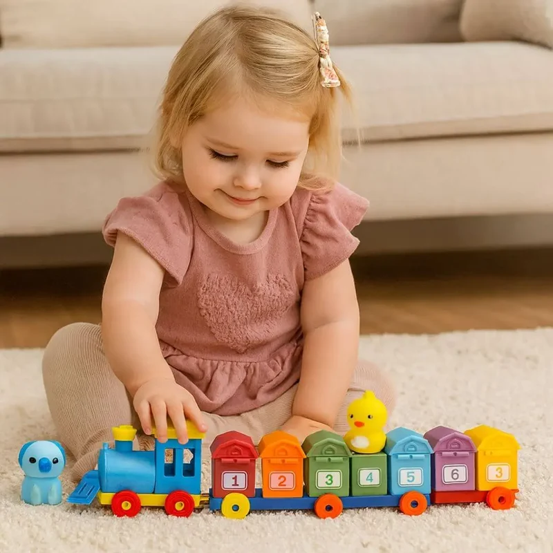 Train Jeu Montessori 2 ans : Match’n Roll™