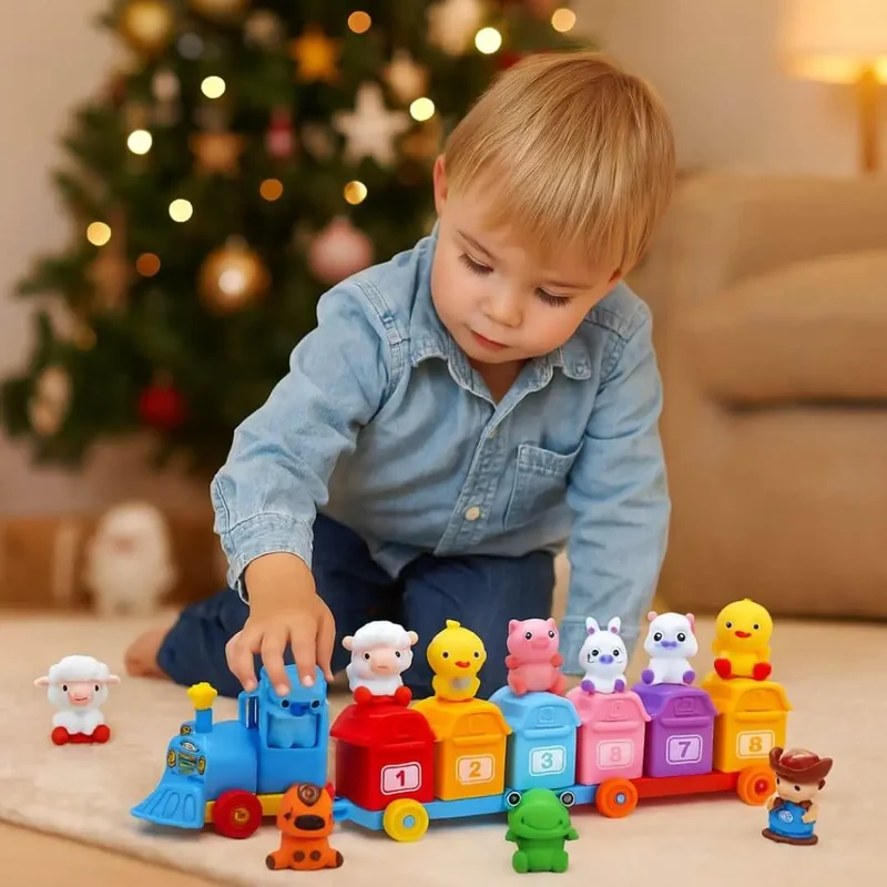 Train Jeu Montessori 2 ans : Match’n Roll™