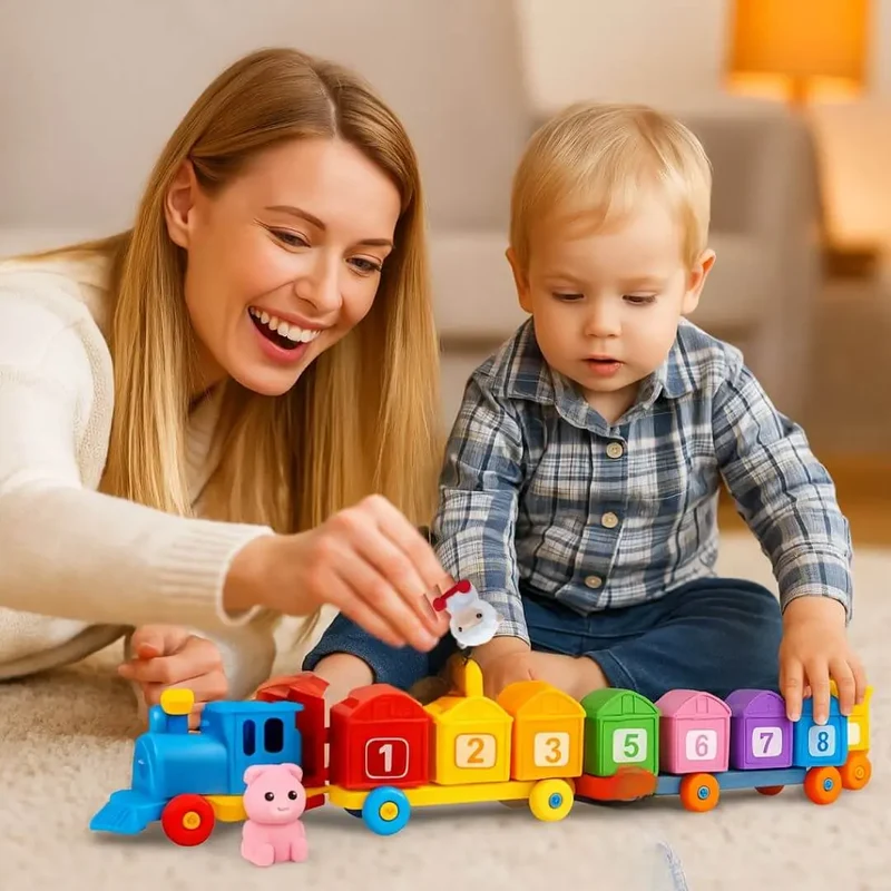 Train Jeu Montessori 2 ans : Match’n Roll™