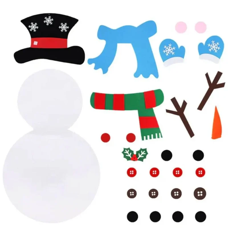 Sapin de Noël en Feutre Montessori – MagiNoël™