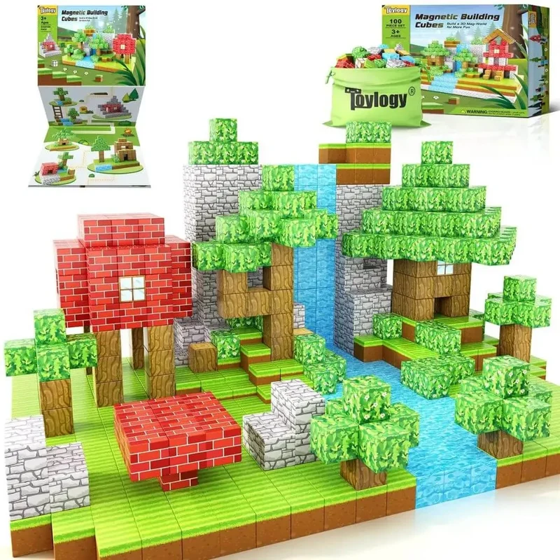 Jeu de construction magnétique – PixelWorld™