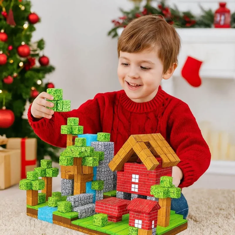 Jeu de construction magnétique – PixelWorld™