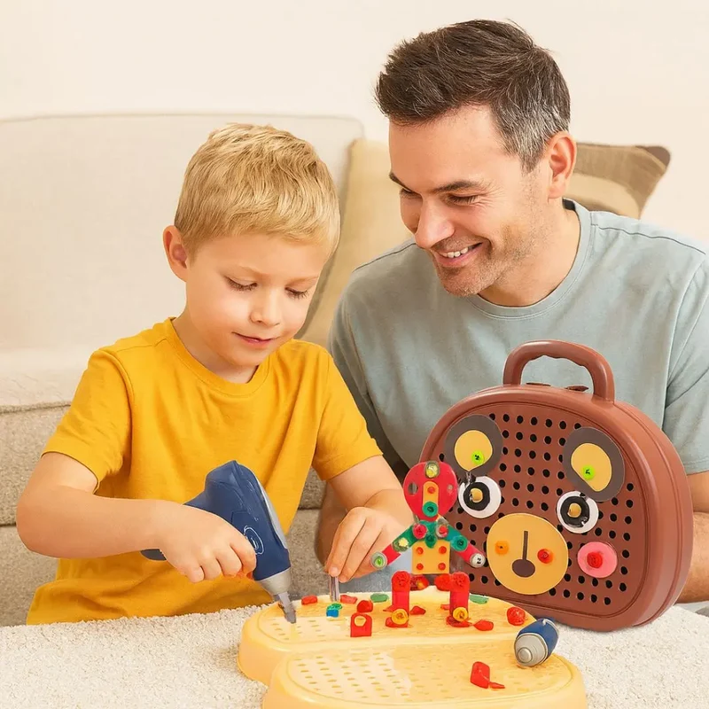 Jeu de construction avec perceuse – DrillBox™