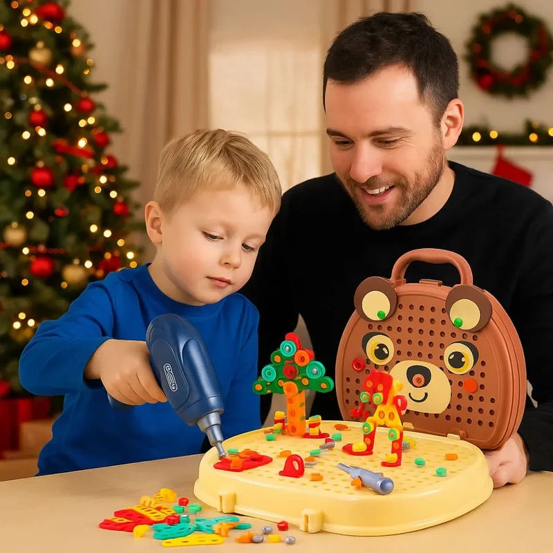 Jeu de construction avec perceuse – DrillBox™