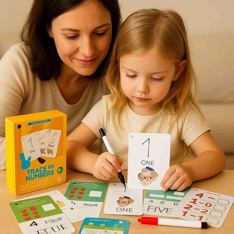 Livret Effaçable Lettres & Chiffres - TracéFacile™