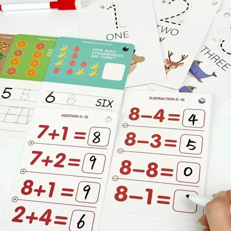 Livret Effaçable Lettres & Chiffres - TracéFacile™