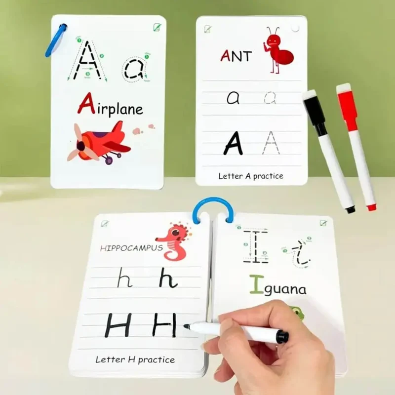 Livret Effaçable Lettres & Chiffres - TracéFacile™