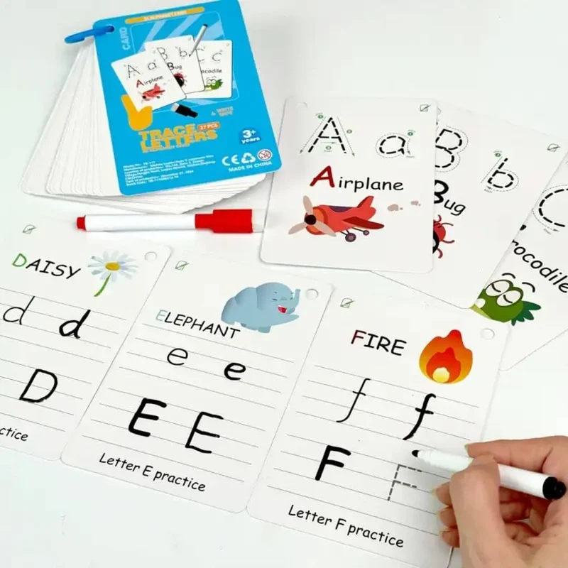 Livret Effaçable Lettres & Chiffres - TracéFacile™