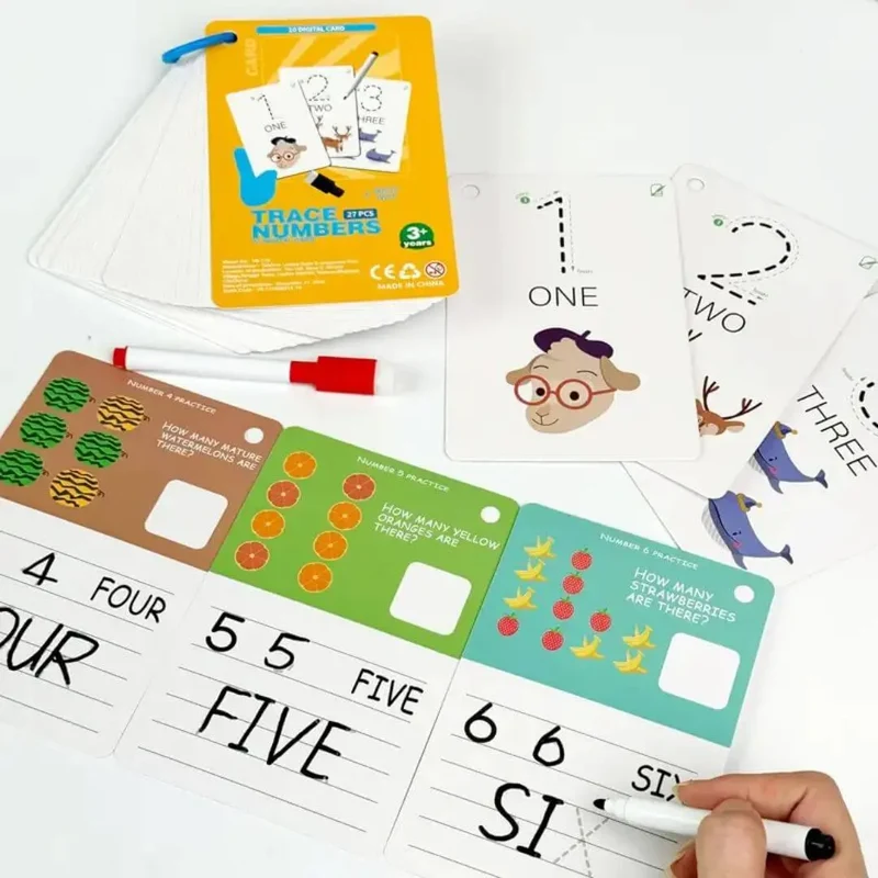 Livret Effaçable Lettres & Chiffres - TracéFacile™
