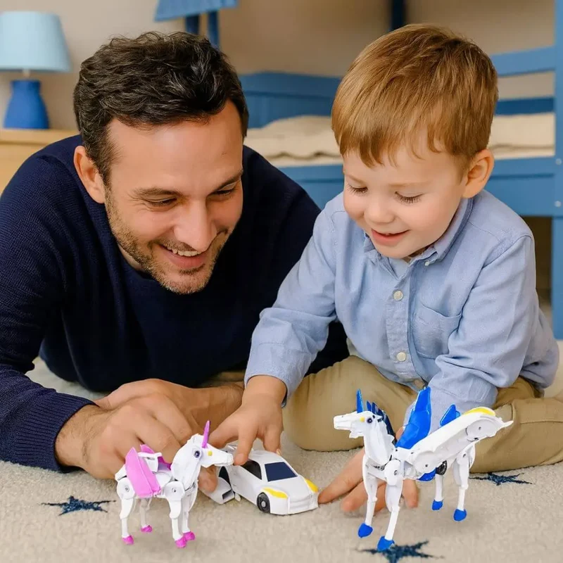 Voiture transformable licorne – MagicUnicorn™