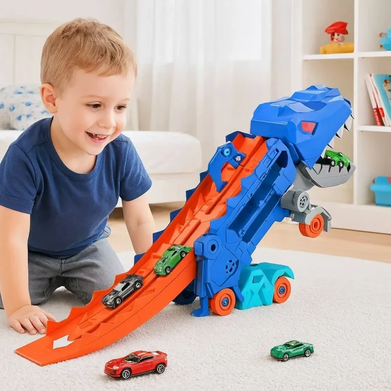 Jouet Camion Dinosaure 3-en-1 – DinoRex Truck™