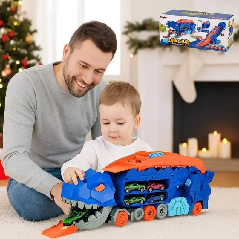 Jouet Camion Dinosaure 3-en-1 – DinoRex Truck™