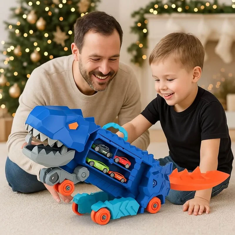 Jouet Camion Dinosaure 3-en-1 – DinoRex Truck™