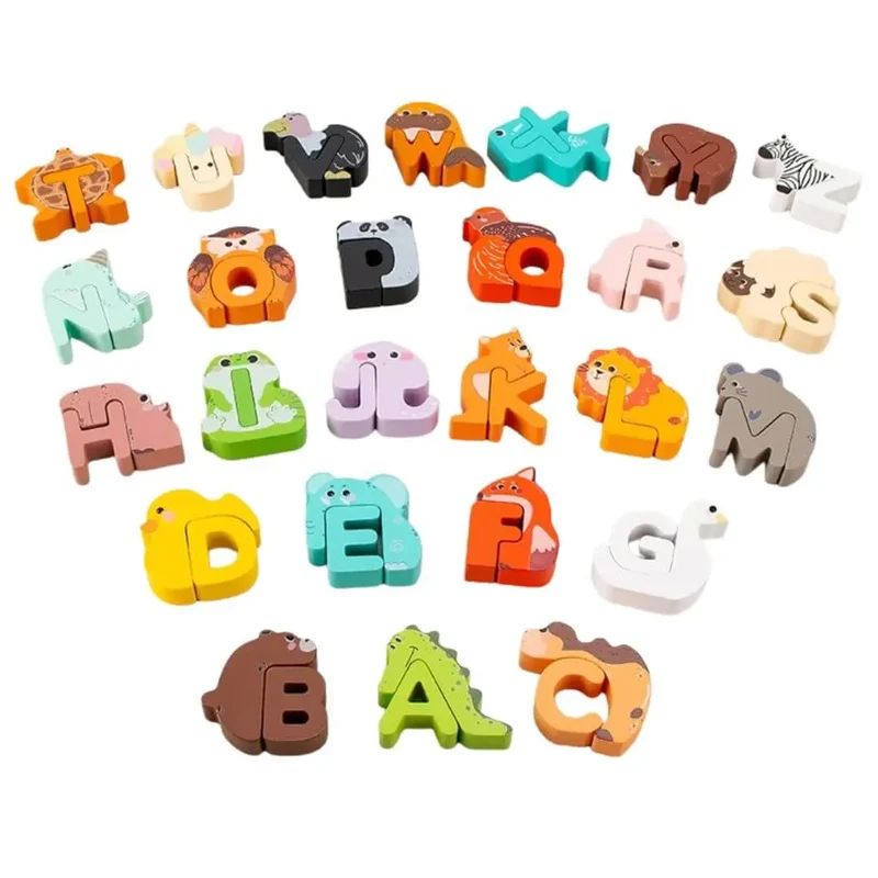 Puzzle en bois alphabet – ABCPlay™