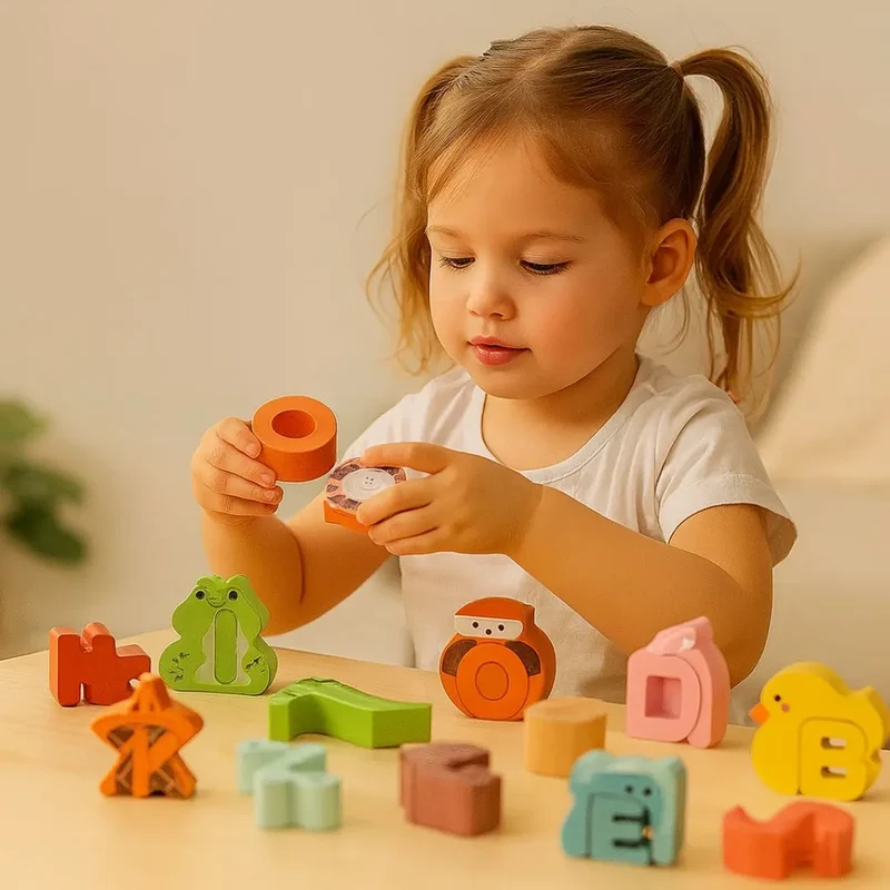 Puzzle en bois alphabet – ABCPlay™