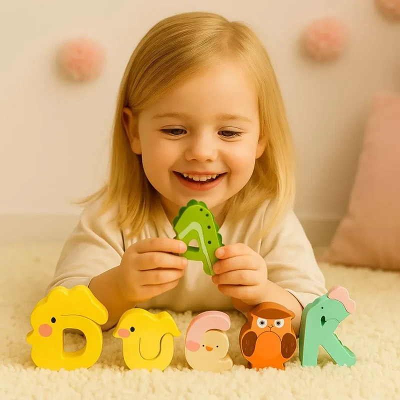 Puzzle en bois alphabet – ABCPlay™