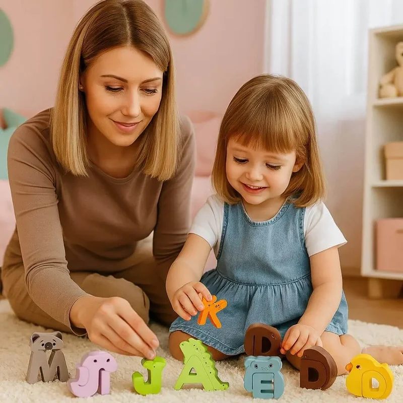 Puzzle en bois alphabet – ABCPlay™