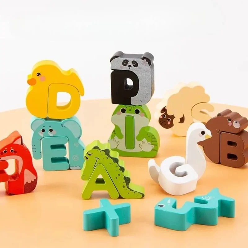 Puzzle en bois alphabet – ABCPlay™