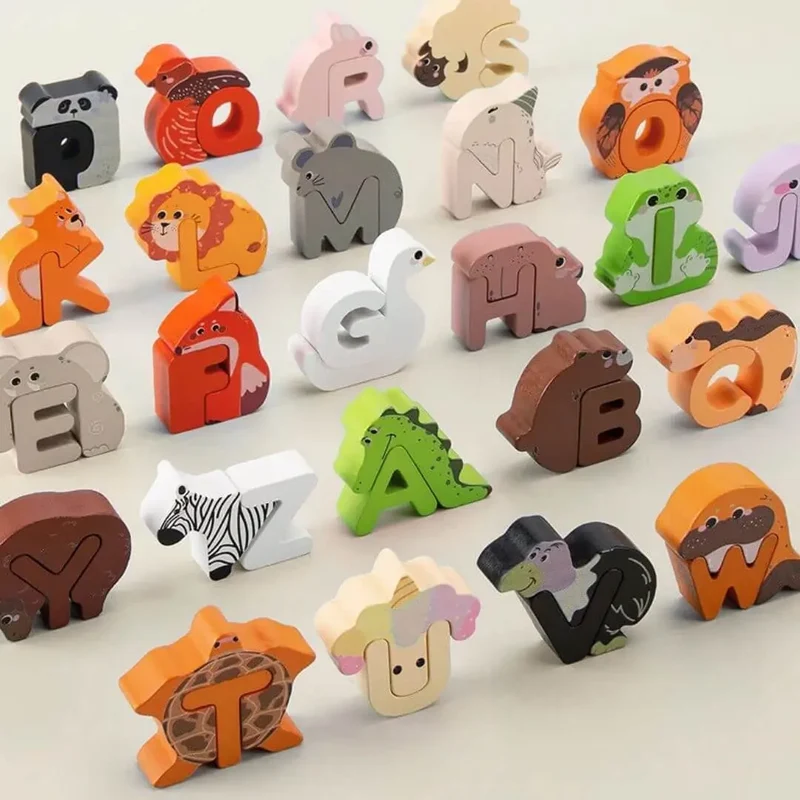 Puzzle en bois alphabet – ABCPlay™