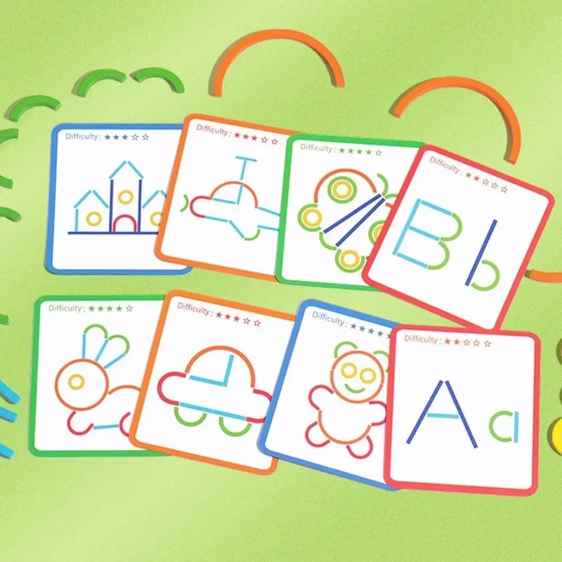 Puzzle Enfant Montessori - Sticks & Rings™