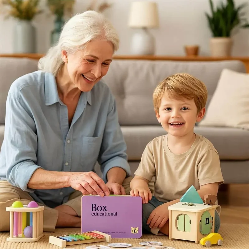 Coffret Montessori Bébé 12-18 mois – PlayBox™