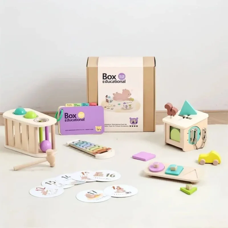 Coffret Montessori Bébé 12-18 mois – PlayBox™