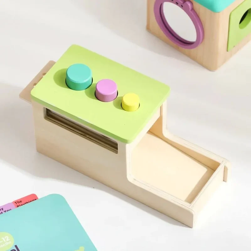 Coffret jouet en bois 9-12 mois – Bébé Éveil™