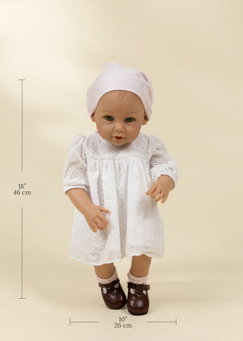 CocoBaby Alice – 18" (46 cm) Baby Play Doll