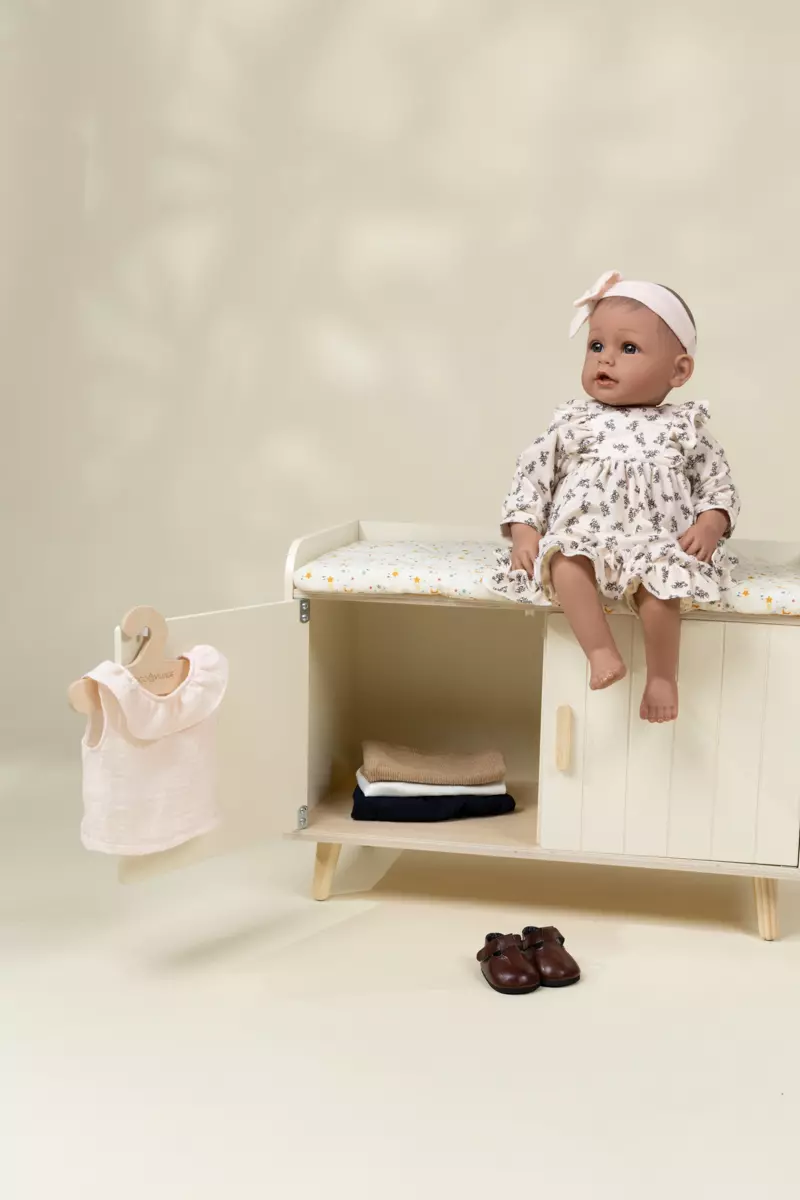 Wooden Dolls’ Changing Table