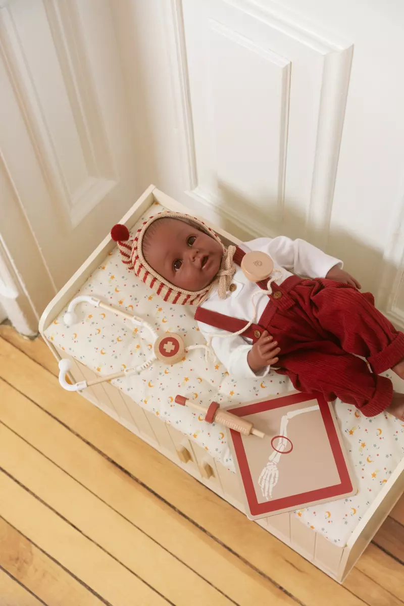 Wooden Dolls’ Changing Table