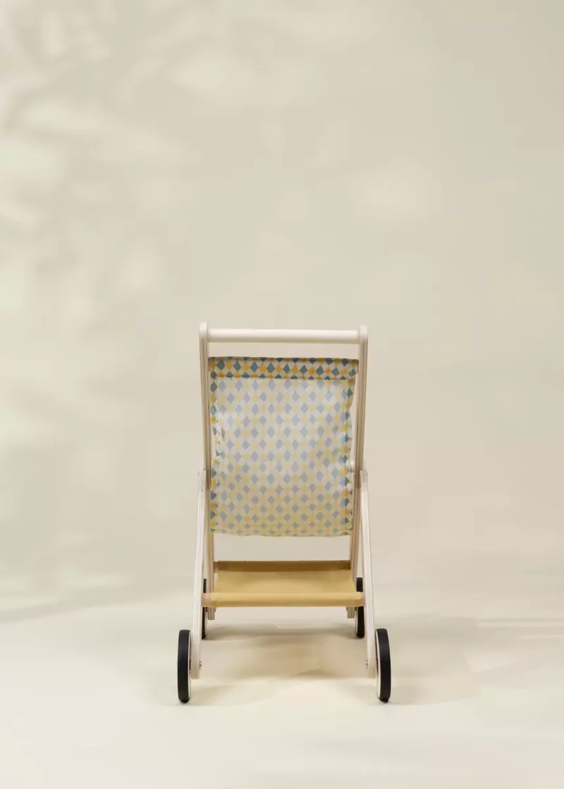 Wooden Dolls’ Stroller