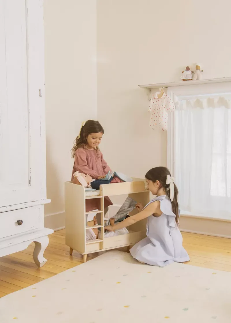 Wooden Dolls’ Bunk Bed