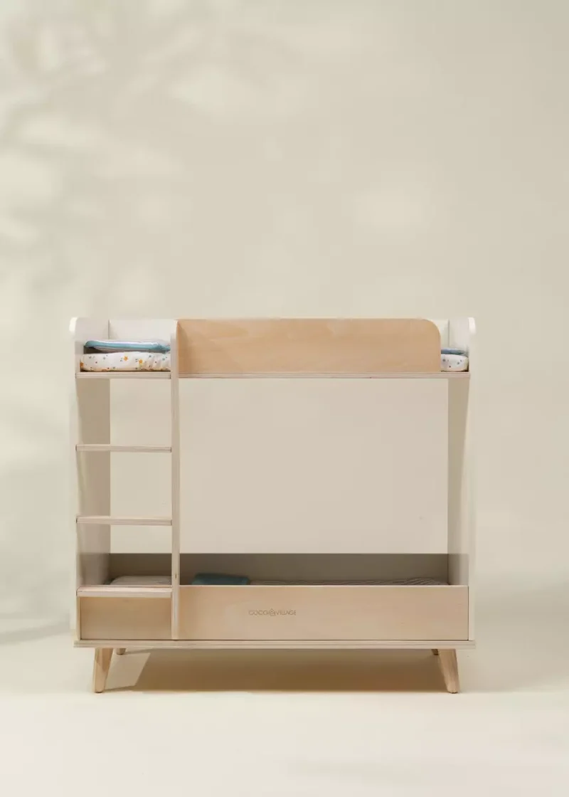 Wooden Dolls’ Bunk Bed